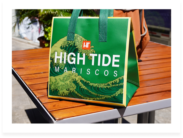 Bolsa de High Tide Mariscos